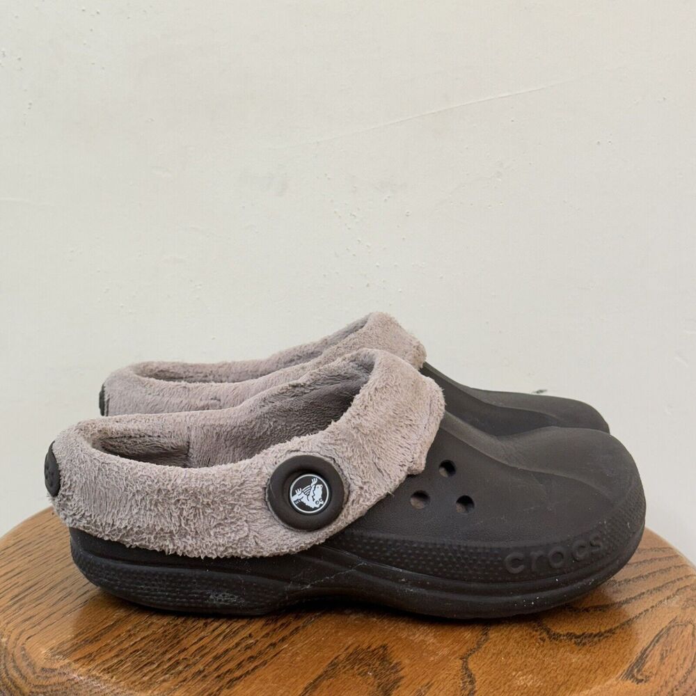 Crocs Classic Blitzen W  6 Brown Beach Outdoor Slip On Clogs Sandals